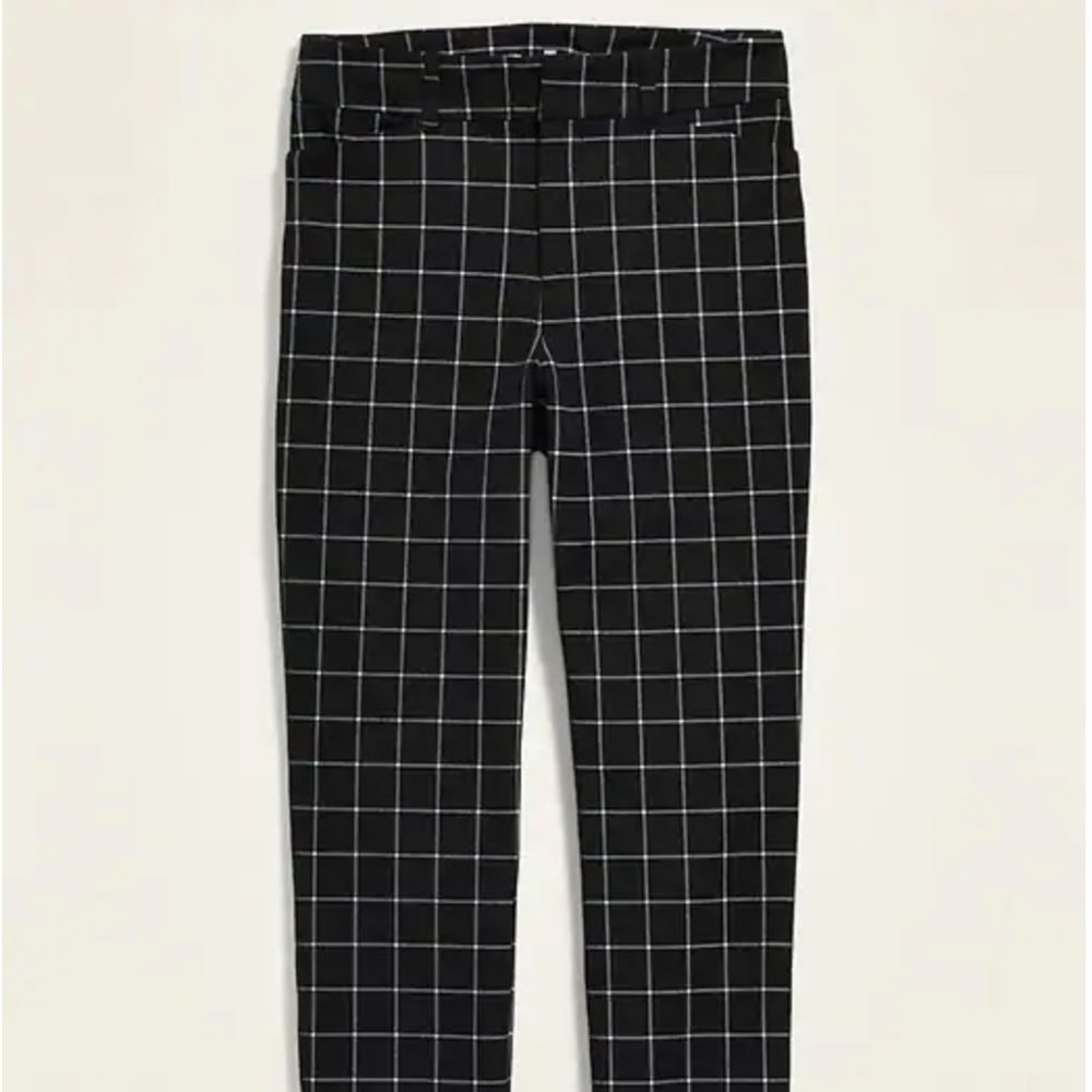 Checkered Ankle Pants
